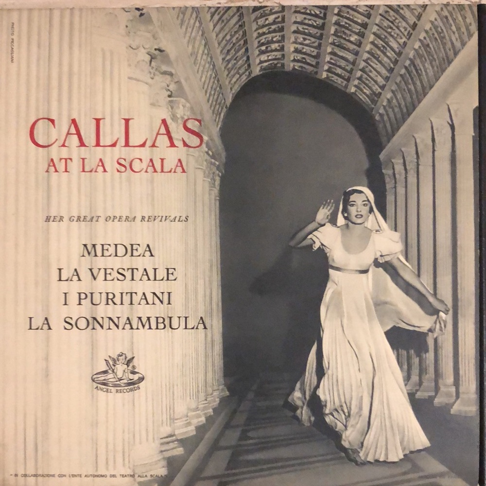 Maria Meneghini Callas at La Scala Vinyl Lp